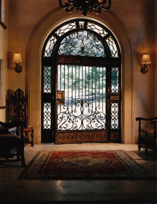 Wrought Iron Entry Door San Diego