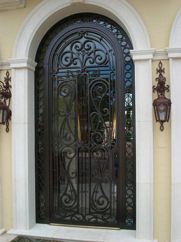 Wrought Iron Entry Door San Diego CCiron