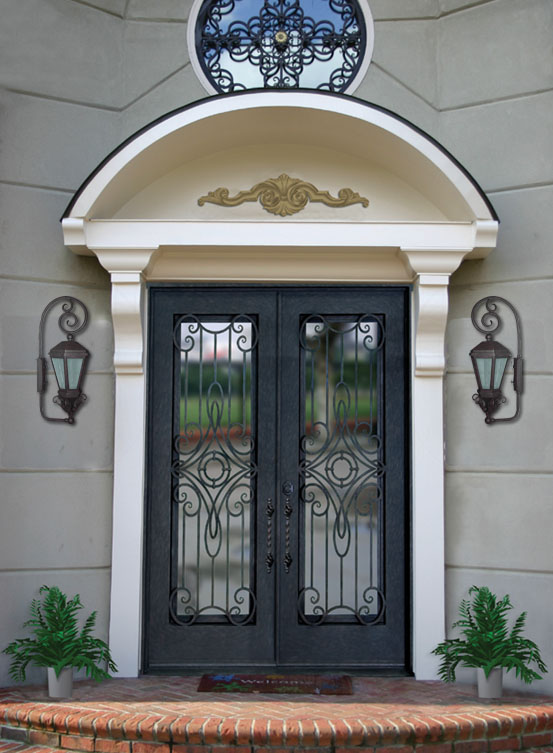 Wrought Iron Entry Door San Diego